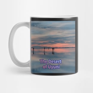 The Desert of Uyuni,a trip to Bolivia,travel,water reflection,Where the sky and the earth meet Mug